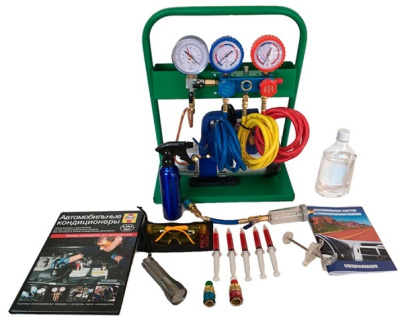 Установка для заправки автомобильных кондиционеров System Mobil Cleaning SMC Эконом NEW