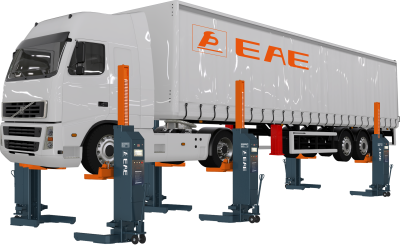 Комплект подкатных колонн Everlift EE-HDM86 (6шт по 8т.). Беcпроводные.